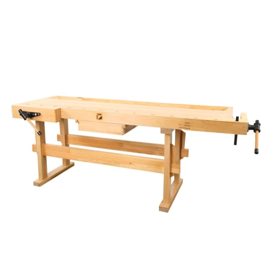 Holzmann H-WB210 Hobelbank inkl. Schublade & Spannbacken