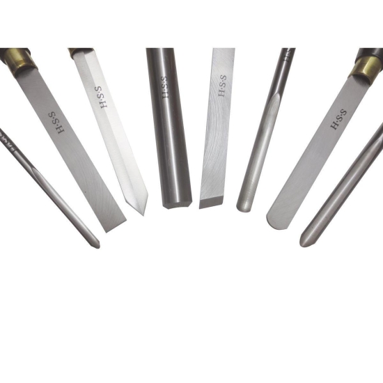 Holzmann H8TLGN Qualitätsdrechselsatz 8tlg / HSS