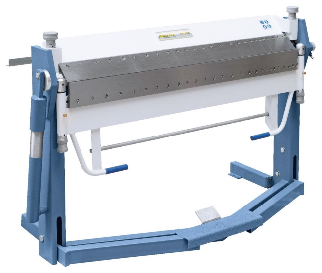 Bernardo TBS 1500 Schwenkbiegemaschinen mit segm, Ober- und Unterwange