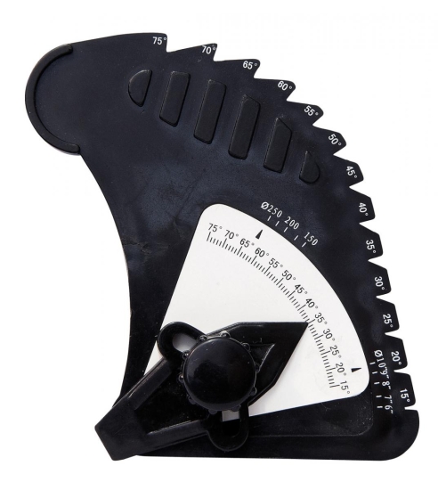 Bernardo Universal-Winkellehre für NTS 250 Top / Vario Zubehör für Nass- und Trockenschleifmaschinen