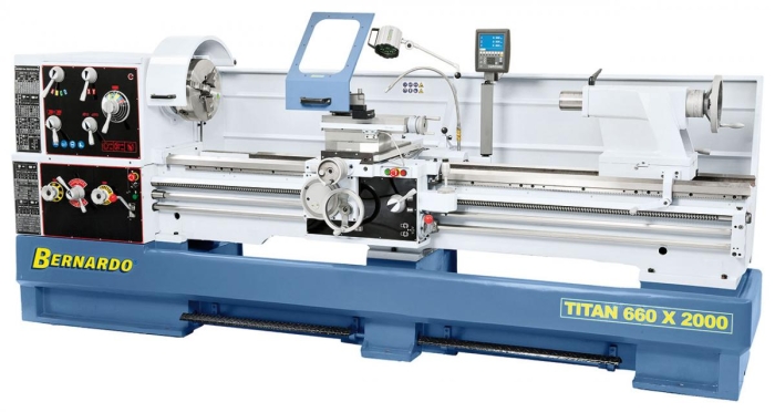 Bernardo Titan 660 x 1500 Universaldrehmaschinen mit Digitalanzeige