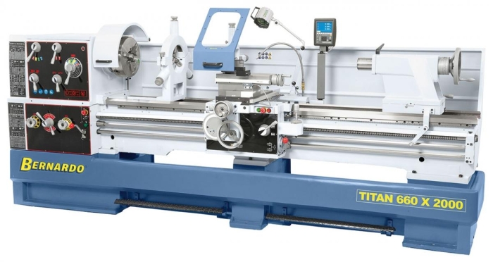 Bernardo Titan 660 x 1500 Universaldrehmaschinen mit Digitalanzeige