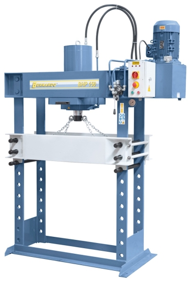 Bernardo BHP 150 Hydraulische Werkstattpresse mit verschiebbarem Zylinder