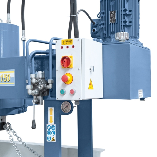 Bernardo BHP 200 Hydraulische Werkstattpresse mit verschiebbarem Zylinder