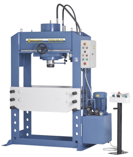 Bernardo BRHP 100 QZ Hydraulische Werkstattpresse mit verschiebbarem Zylinder