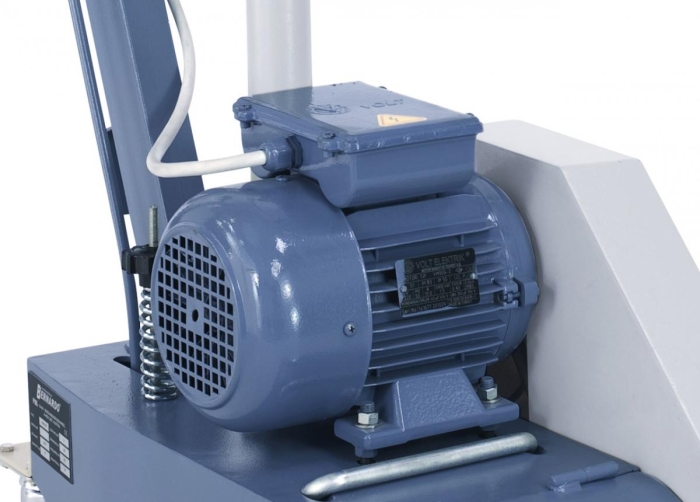 Leistungsstarker Antriebsmotor auch bei längerem Betrieb.