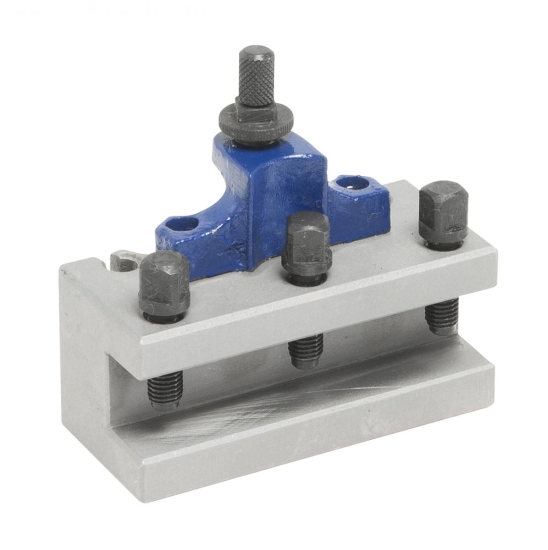Bernardo Wechselhalter mit geradem Einsatz 16 x 80 mm für Größe A Zubehör Schnellwechsel-Stahlhalter Multifix