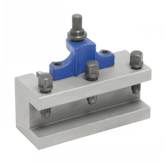 Bernardo Wechselhalter mit geradem Einsatz 20 x 90 mm für Größe A Zubehör Schnellwechsel-Stahlhalter Multifix