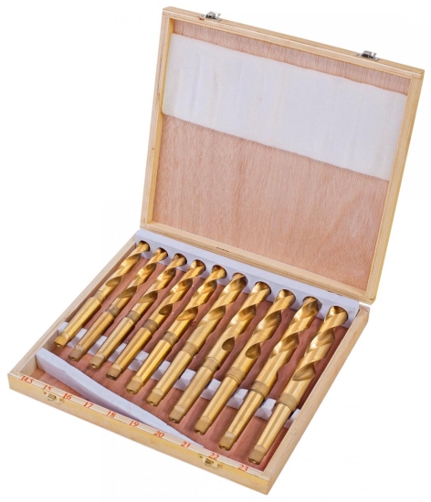 Bernardo Spiralbohrer HSS mit Morsekonus Satz A Bohrwerkzeuge
