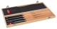 Holzmann H4TLGXL Drechseleisenset mit HM Schneidplatte
