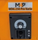 Nass- und Trockenschleifmaschine WDG 250 Pro Vario potentiometer