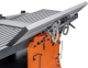 Abricht- und Dickenhobelmaschine FS 250 S mit Untergestell / 230 V abrichtanschlag geschwenkt