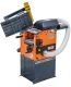 Abricht- und Dickenhobelmaschine FS 260 mit Absaugung / 230 V links aufgeklappt