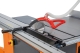Formatkreissäge STS 2600 Pro sägeblatt geschwenkt tisch offen