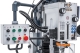 Bohr- und Fräsmaschine inkl. Guss-Untergestell MD 50 HS bedienpult