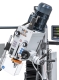 Bohr- und Fräsmaschine inkl. Guss-Untergestell MD 50 HS kopf geschwenkt