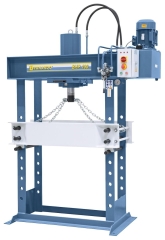 Bernardo BHP 100 Hydraulische Werkstattpresse mit verschiebbarem Zylinder