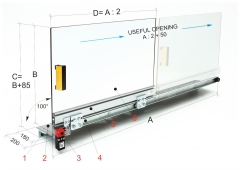 Bernardo PRE 01/860 Schutzeinrichtungen für die Installation auf dem Maschinentisch Bernardo PRE 01/860 Schutzeinrichtungen für die Installation auf dem Maschinentisch