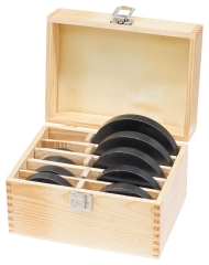 Bernardo Anlaufringset 12-tlg. in Holzkassette Fräswerkzeuge Holz