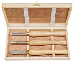 Bernardo Mini-Drechselmessersatz F, HSS, 3-tlg. Drechselmesser Bernardo Mini-Drechselmessersatz F, HSS, 3-tlg. Drechselmesser