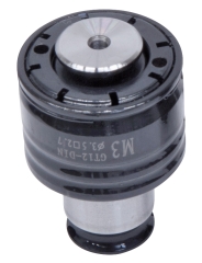 Bernardo Schnellwechselfutter 19 mm GT 12, DIN 371, M3 (3,5 x 2,7)