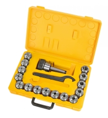 Bernardo Fräser-Spannzangenfutter-Set ER40, MK 3, 3 - 25 mm Spannmittel für Werkzeuge
