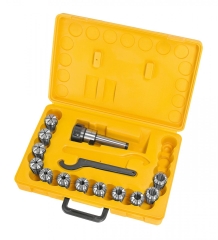 Bernardo Fräser-Spannzangenfutter-Set ER32, MK 3, 13-tlg. Spannmittel für Werkzeuge Bernardo Fräser-Spannzangenfutter-Set ER32, MK 3, 13-tlg. Spannmittel für Werkzeuge