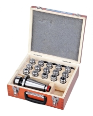 Bernardo Fräser-Spannzangenfutter-Set ER40, ISO 50, 3 - 25 mm Spannmittel für Werkzeuge