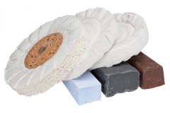 Bernardo Polierset für Aluminium 250 x 25 x 20 mm, 6-tlg.&quote; Poliersets