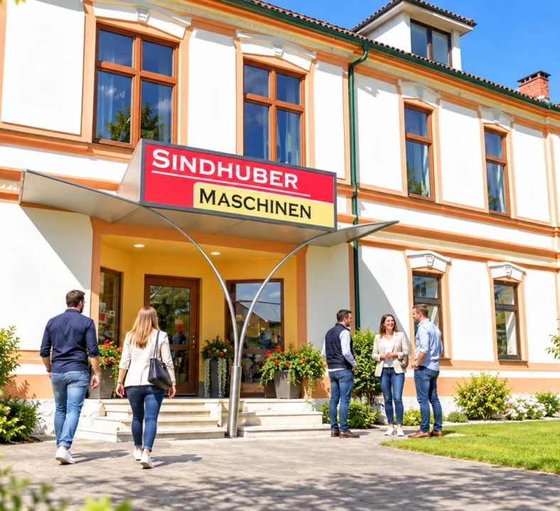 Geschäft von Maschinen Sindhuber in der Römerstraße 6 in Ulmerfeld
